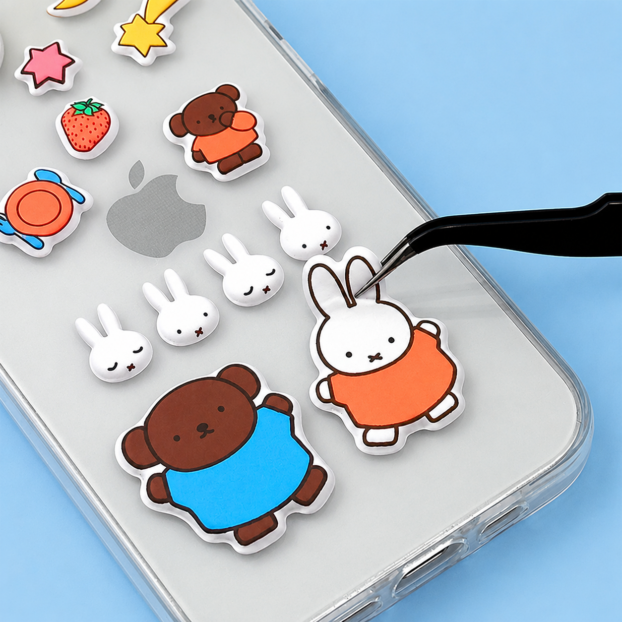 Miffy Cushion Stickers｜4 Varianter
