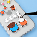 Miffy Cushion Stickers｜4 Varianter