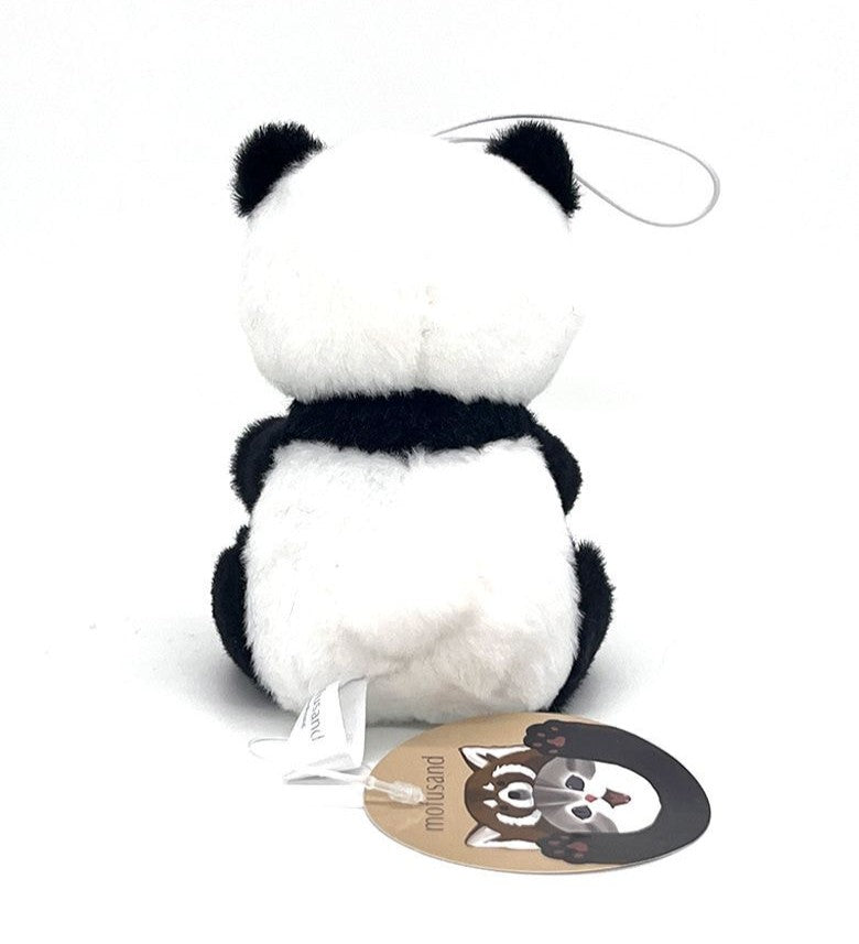 MofuSand Panda Kostume 11cm Plush Nøglering