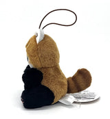 MofuSand Rød Panda Kostume 11cm Plush Nøglering