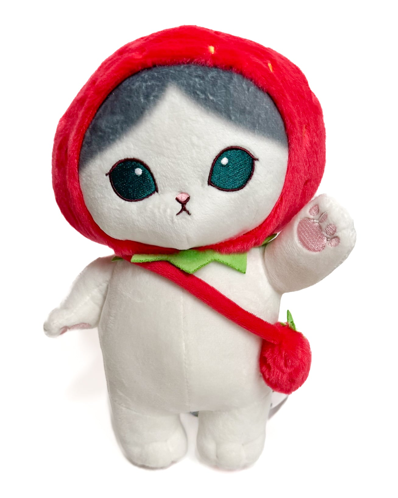 MofuSand Frugt Kostume 28cm Plush｜Jordbær