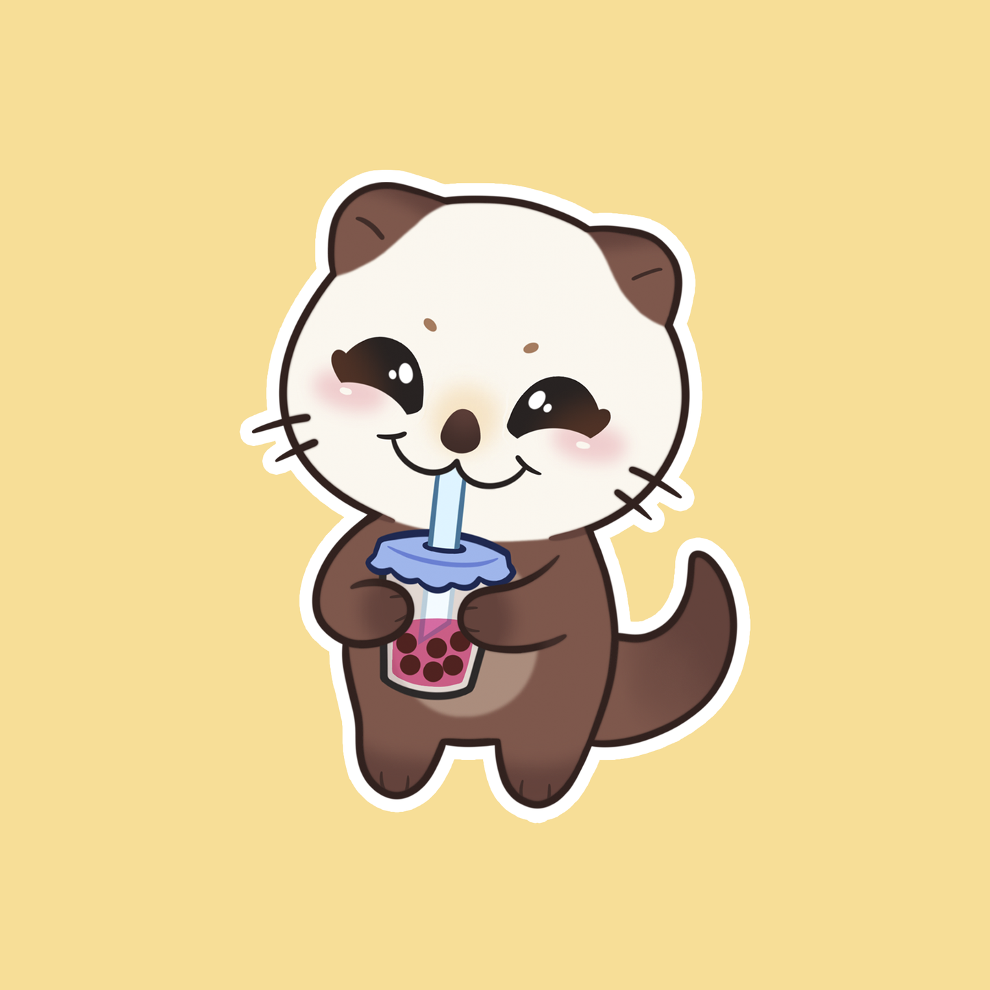 Odder Sticker: 'Bubble Tea'