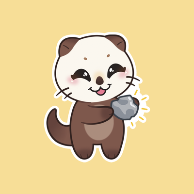Odder Sticker: 'Sten-Gave'