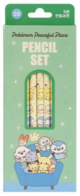 Pokémon Blyant Sæt 5 stk.｜4 Varianter