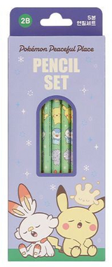 Pokémon Blyant Sæt 5 stk.｜4 Varianter