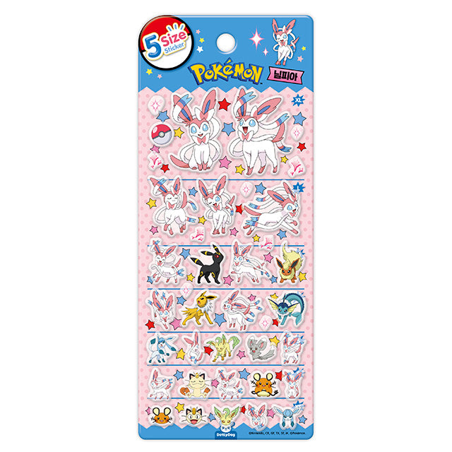 Pokémon Sylveon 5-Size Cushion Sticker